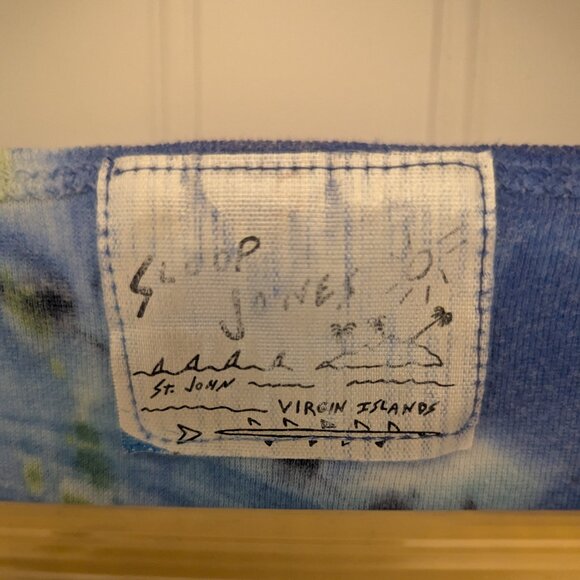 Sloop Jones Top Small Tie Dye Shirt Hand Painted Art - Picture 3 of 5